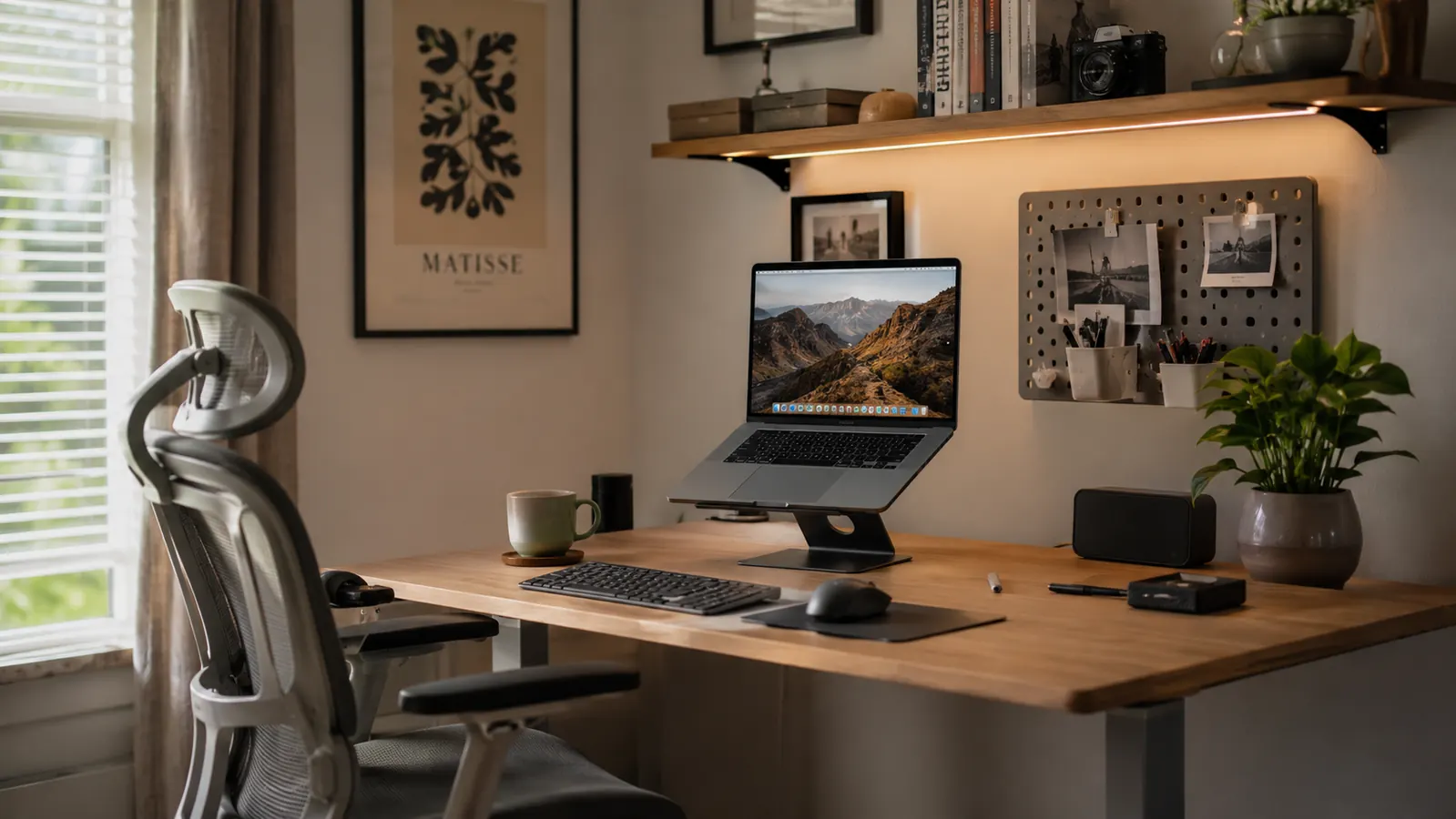 How to Set Up an Ergonomic Laptop Workstation at Home