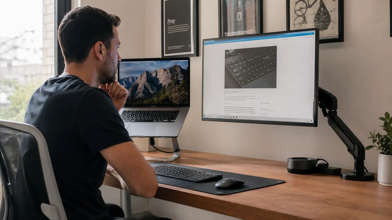 Laptop Stand vs Monitor Arm for Home Office: Which Setup Actually Works?