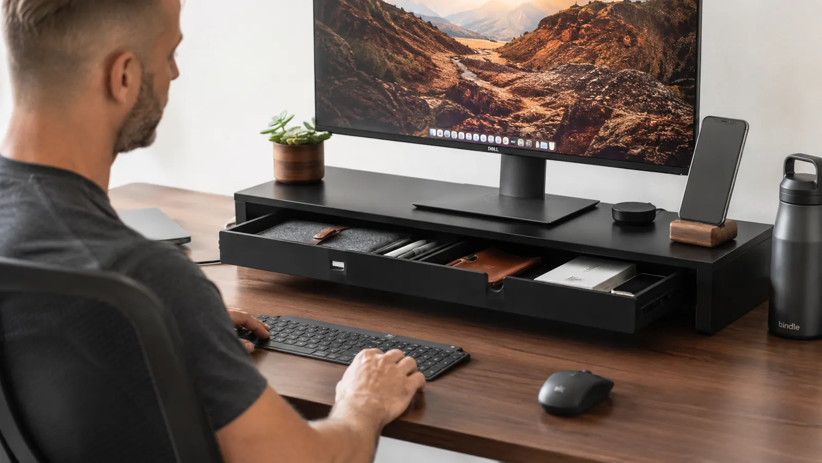 WALI Monitor Stand Riser Review: Does the Built-In Drawer Make It Worth It?